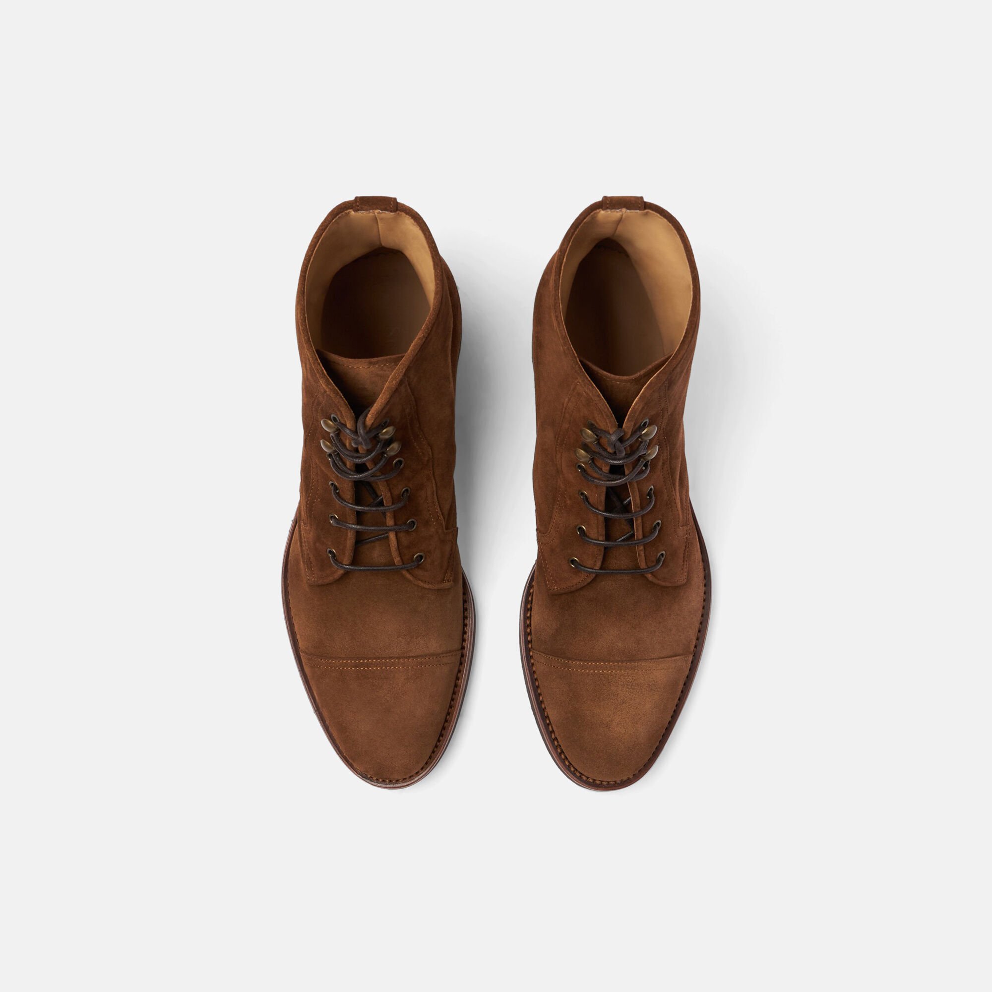 Scarosso Paolo Snuff hellbraun - Veloursleder PAOLOBOOT