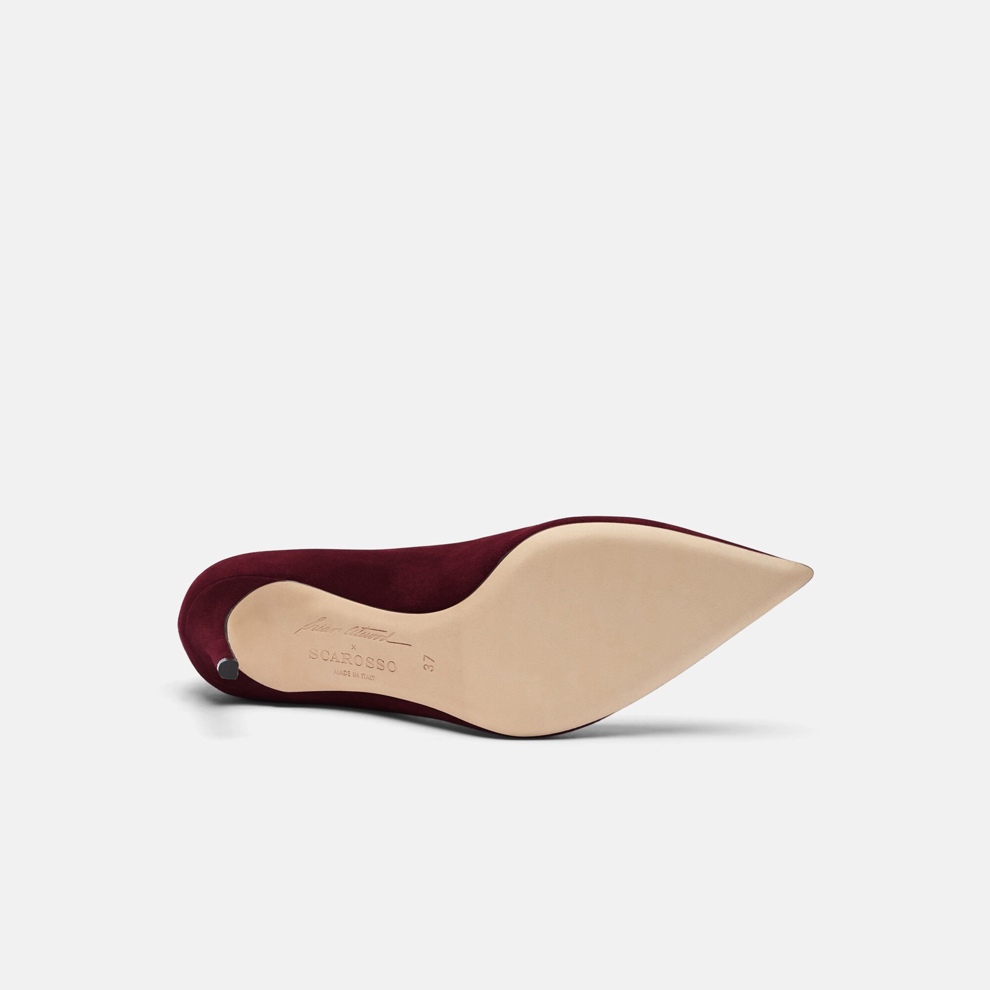 Scarosso Gigi Burgundy Suede Burgundy - Suede GIGIPUMP