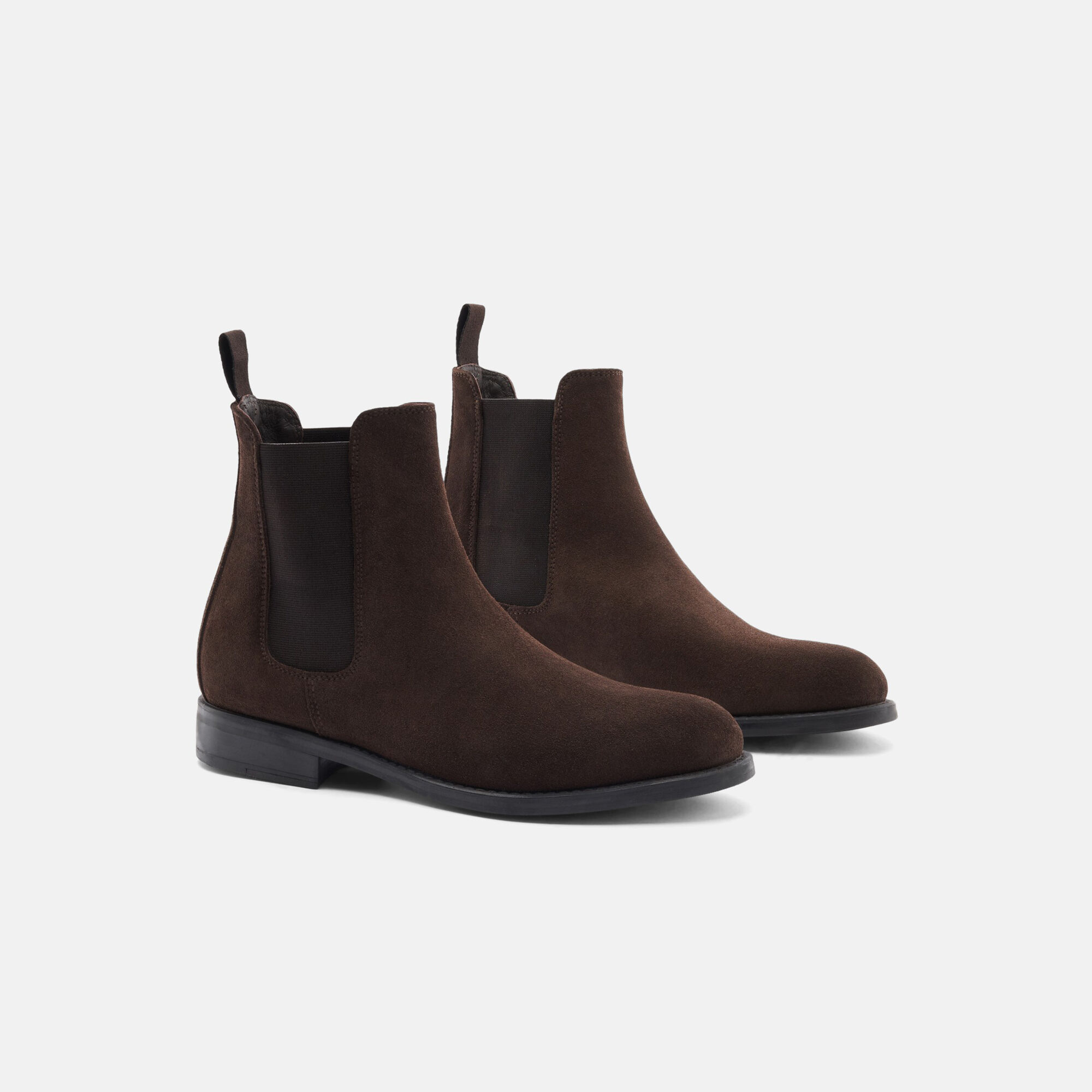 Scarosso Claudia Braun Veloursleder Braun - Veloursleder CLAUDIACHEL