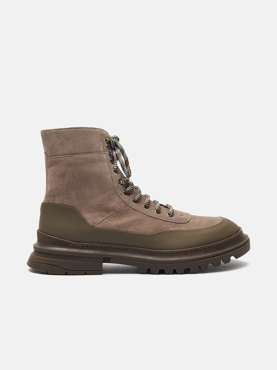 ショートブーツ・ブーティ SCAROSSO SS22 Eugenia Blu Scamosciata (EUGENIACHELBLUSUED) Scarosso Eugenio Chelsea boots for Men - Blue in UAE | Level
