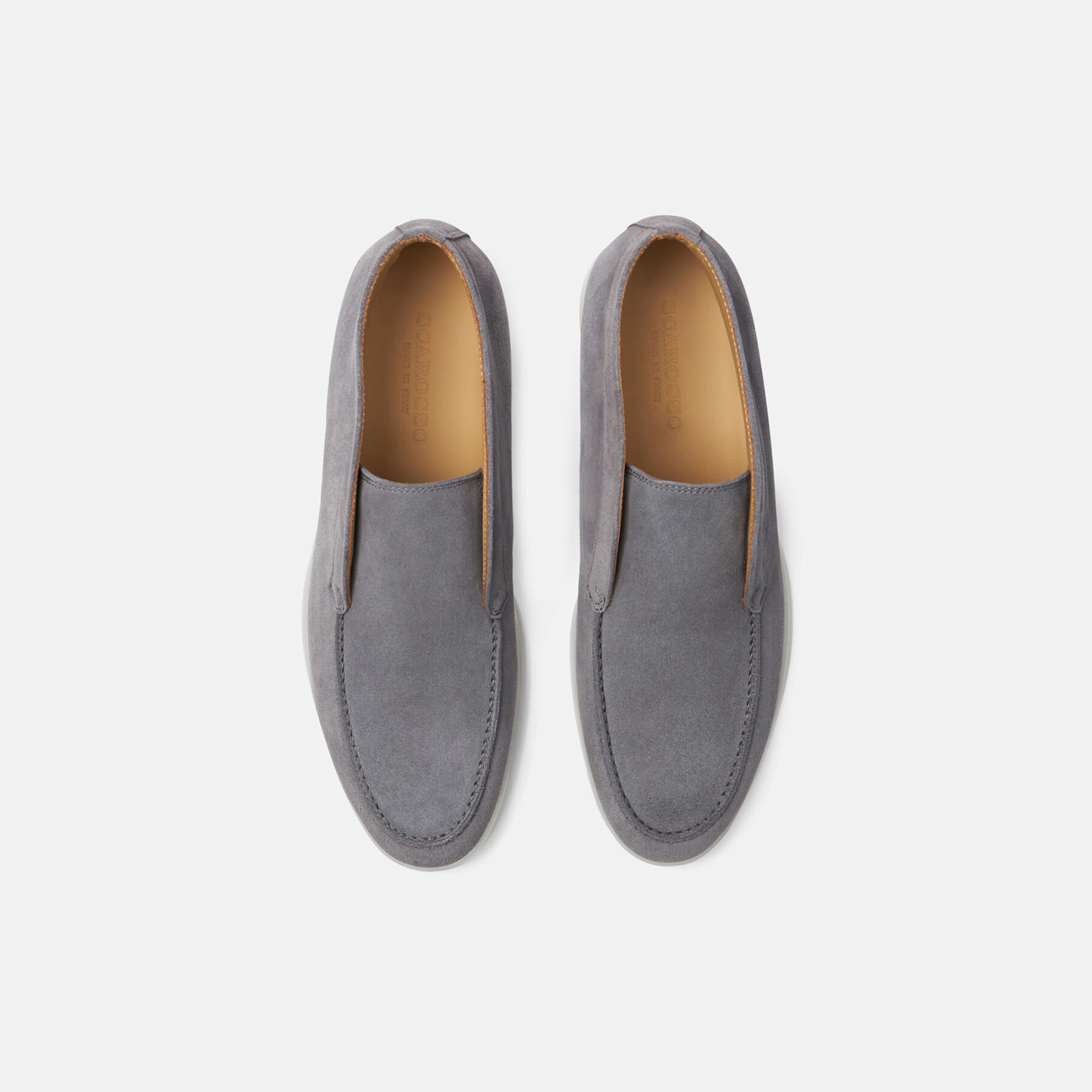 Scarosso Leonardo Grey Suede Grey - Suede LEONARDOANKL