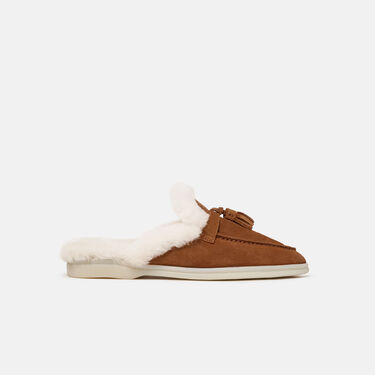 Scarosso Lucrezia Fur Cinnamon Cinnamon - Suede Fur LUCREZIAMULE Scarosso Lucrezia Fur Cinnamon Cinnamon - Suede Fur LUCREZIAMULE