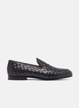 Scarosso Vittorio Black Black - Calf VITTORIOLOAF