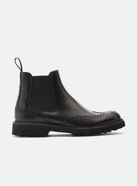 Scarosso Poppy Black Black - Polished Calf POPPYCHEL
