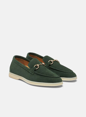 Lilia Green Suede Scarosso: Green - Suede LILIALOAF