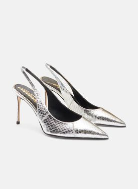 Sutton Silber Elapheleder Scarosso: Silber - Elapheleder SUTTONPUMP