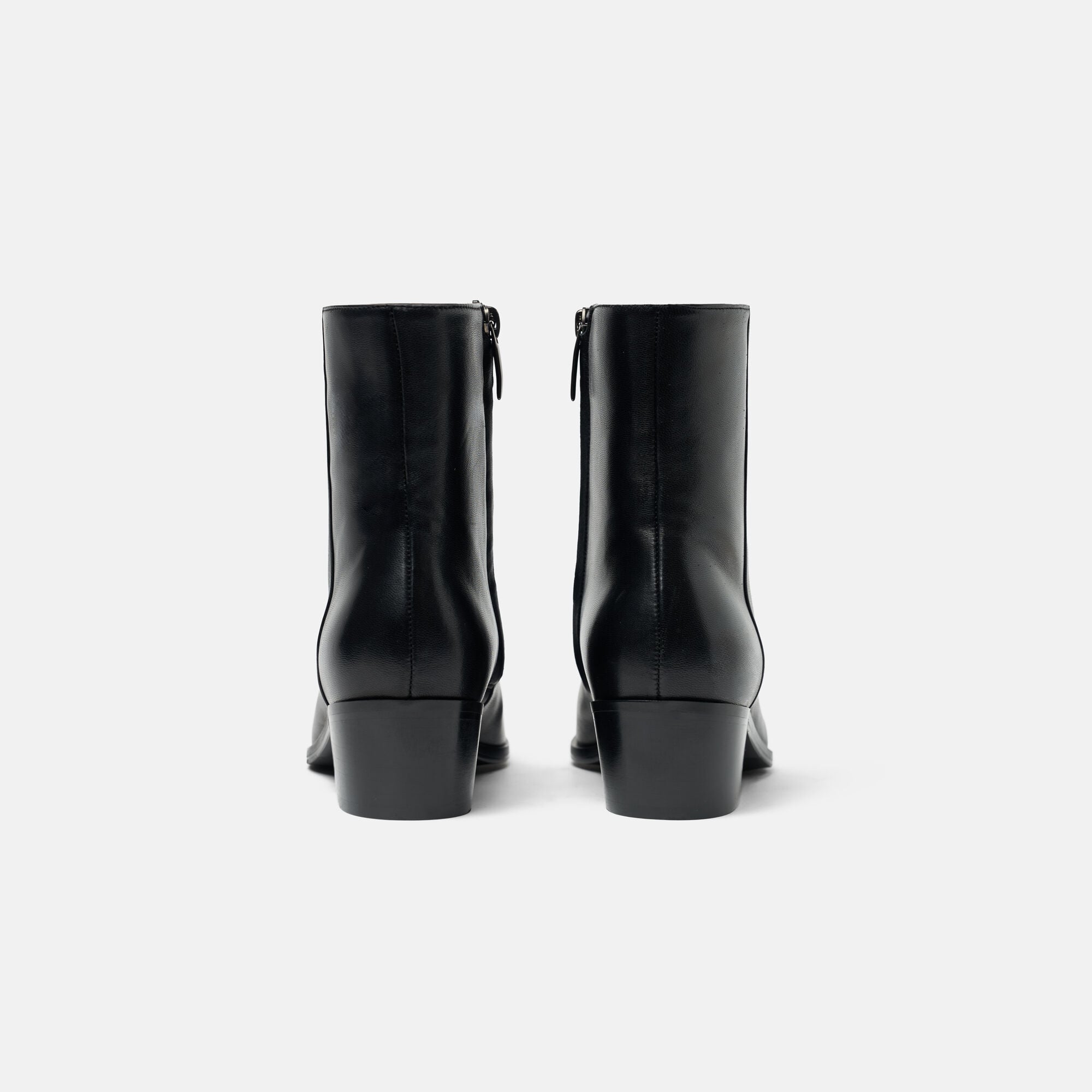 Ambra Black Scarosso: Black - Calf AMBRARBOOT