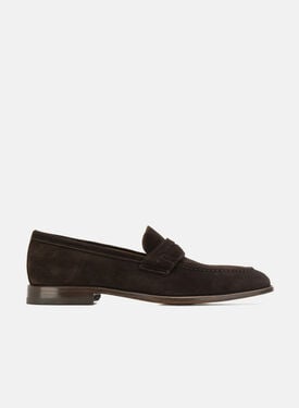 Raimondo Ebony Suede Scarosso: Raimondo Ebony Suede Scarosso: RAIMONDOLOAF