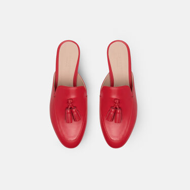 Scarosso Giorgina Red Red - Calf GIORGINAMULE