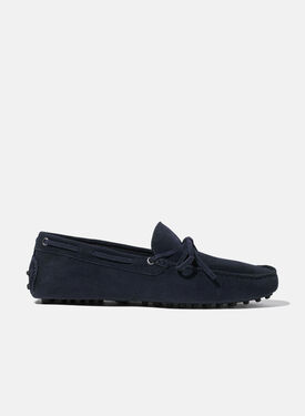 Scarosso James Blau Veloursleder Blau - Wildleder JAMESDRIV