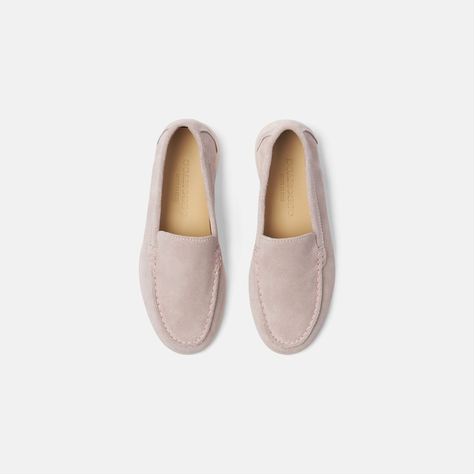 Scarosso Ludovica Fille Rose Daim Rose - Daim LUDOVICAKLOAF