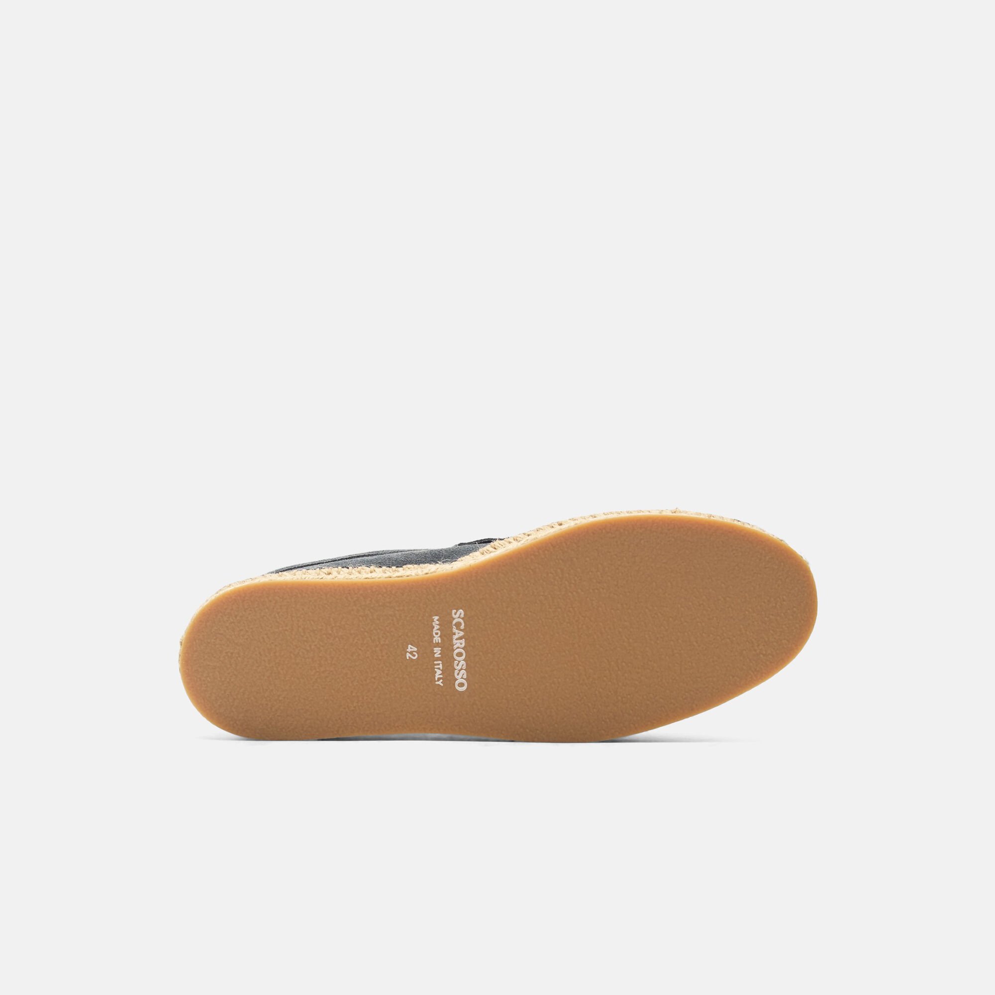 Scarosso Diego Grey Suede Grey - Suede Leather DIEGOESP