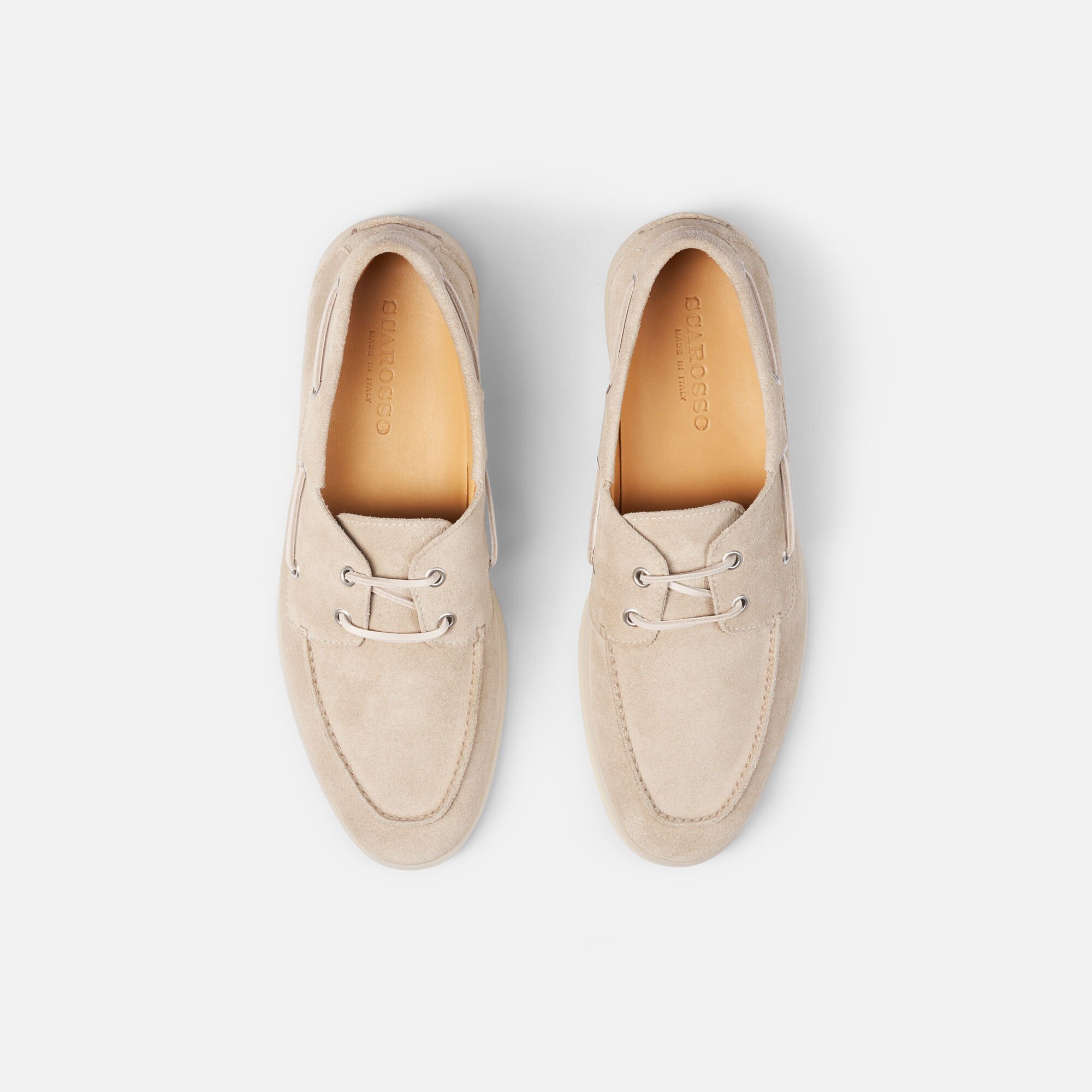 Scarosso Lio Sabbia Scamosciato Sand - Suede LIOBOAT