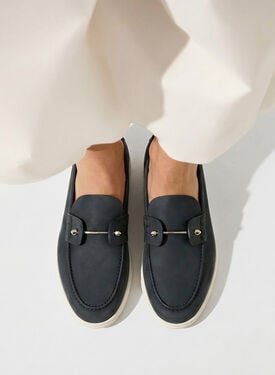 Coline Night Blue Scarosso: Night Blue – Nubuck COLINELOAF