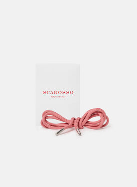 Scarosso Lacets Roses Rose - Coton SHOELACE