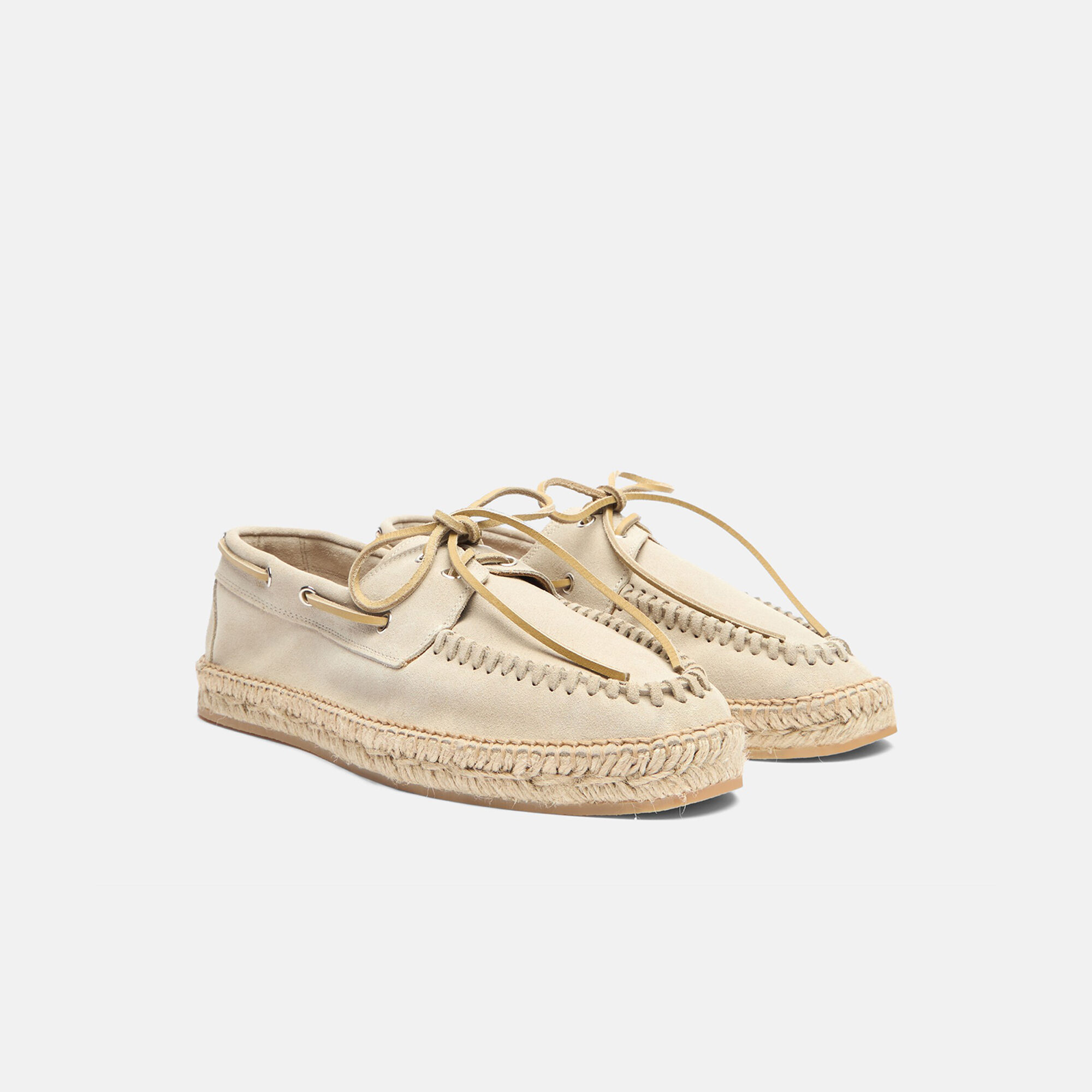 Scarosso Kai Creme Veloursleder Creme - Veloursleder KAIESPA