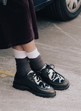 Scarosso Damiano Black Pony Black - Calf DAMIANODERB