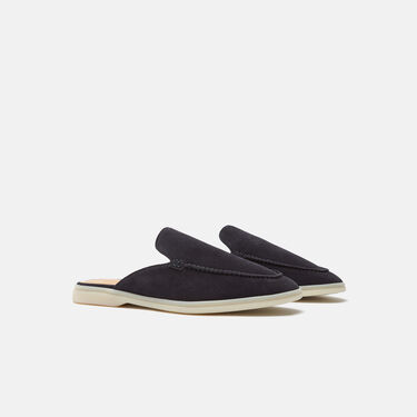 Scarosso Lucrezio Blue Suede Blue - Suede LUCREZIOMULE