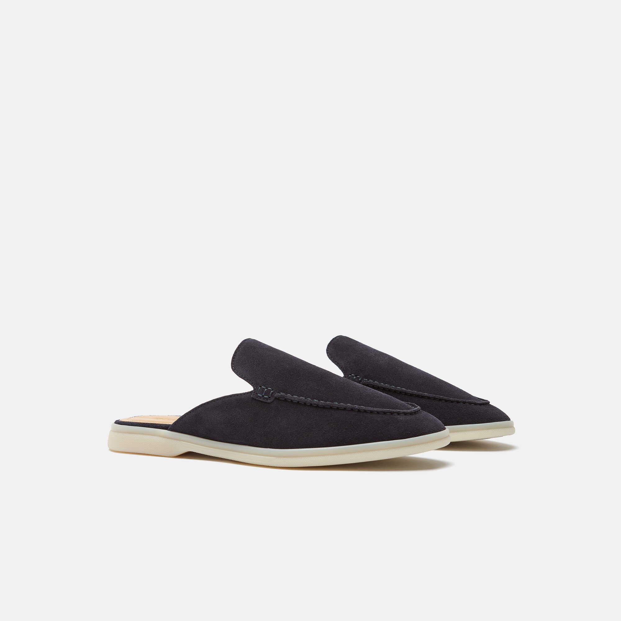 Scarosso Lucrezio Blue Suede Blue - Suede LUCREZIOMULE