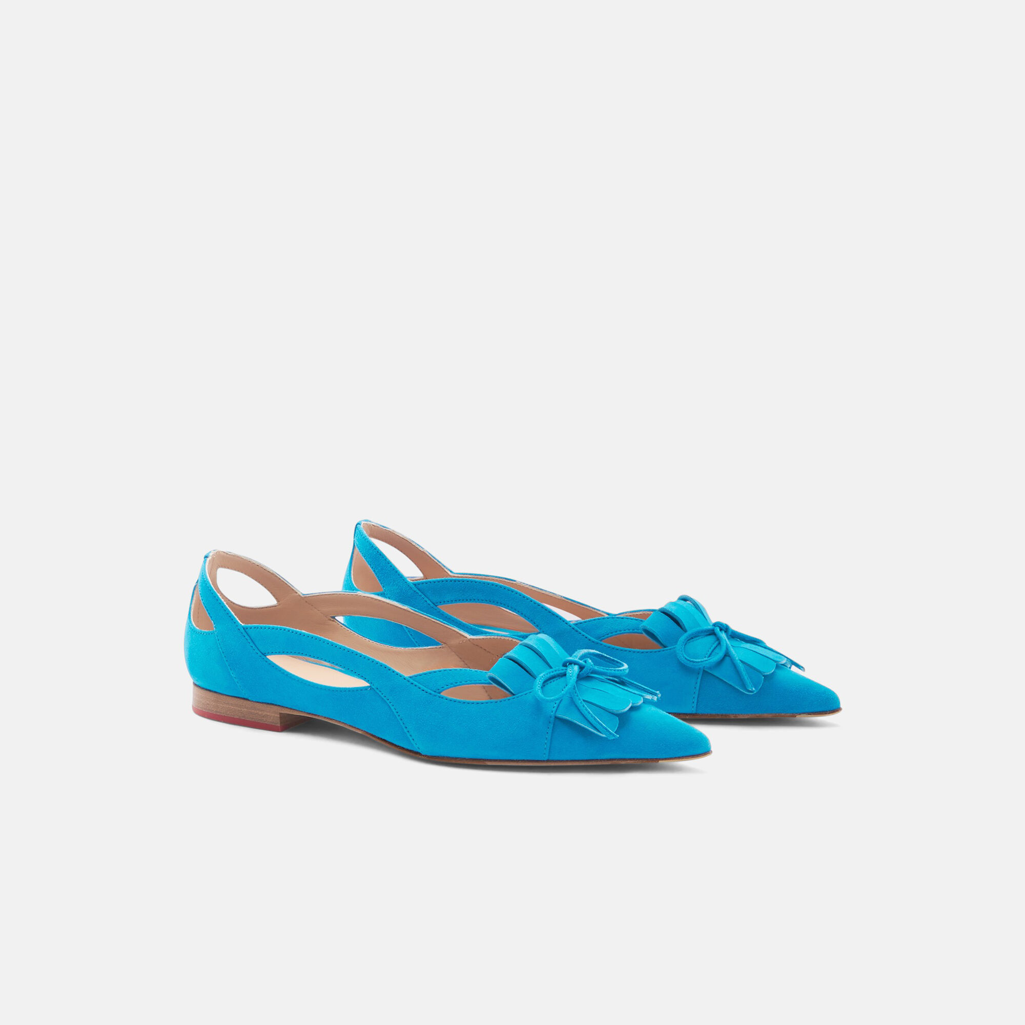 Scarosso Forget-Me-Not Light Blue - Suede SPICYBALL