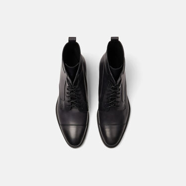 Scarosso Totò 黑色 黑色小牛皮 TOTOBOOT