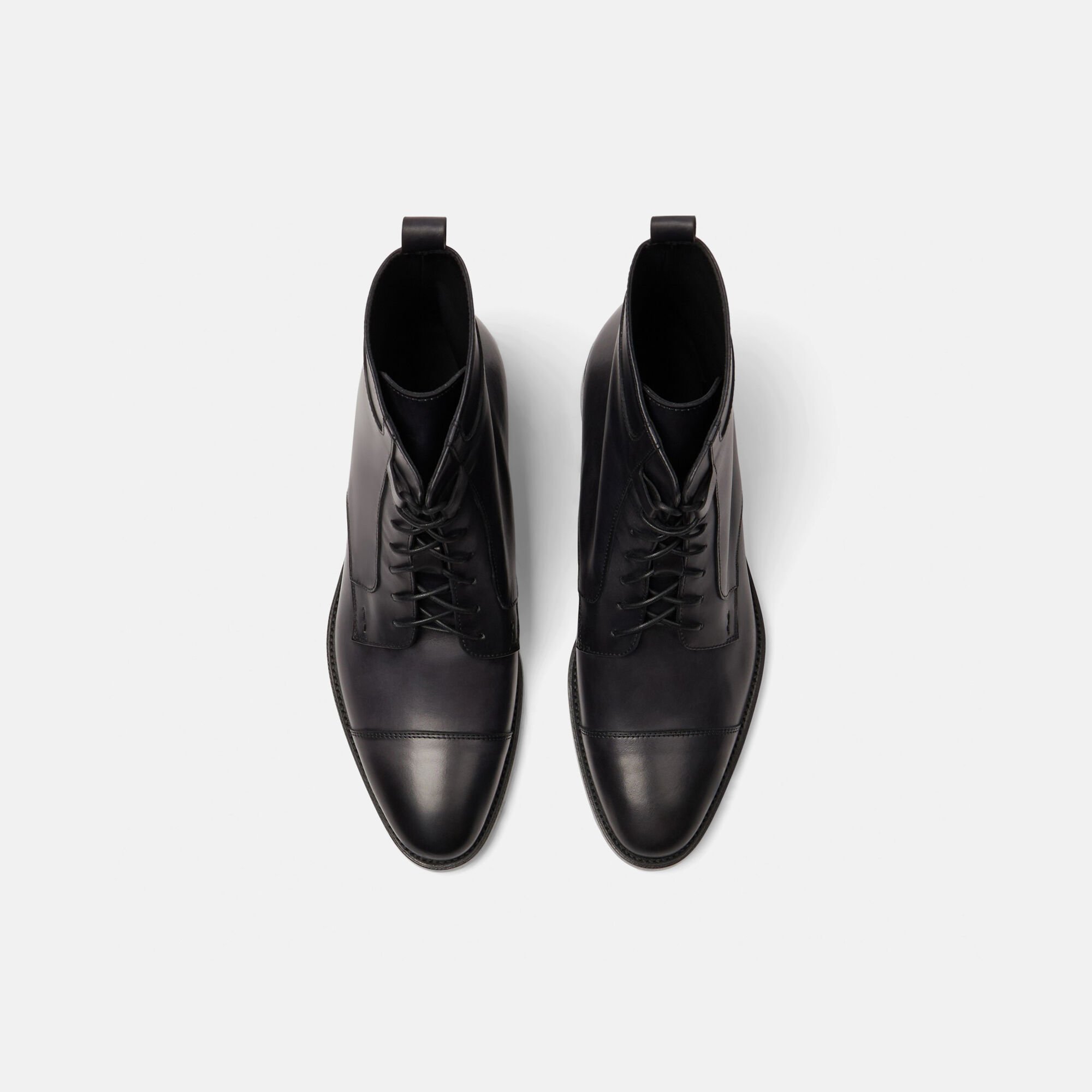 Scarosso Totò 黑色 黑色小牛皮 TOTOBOOT