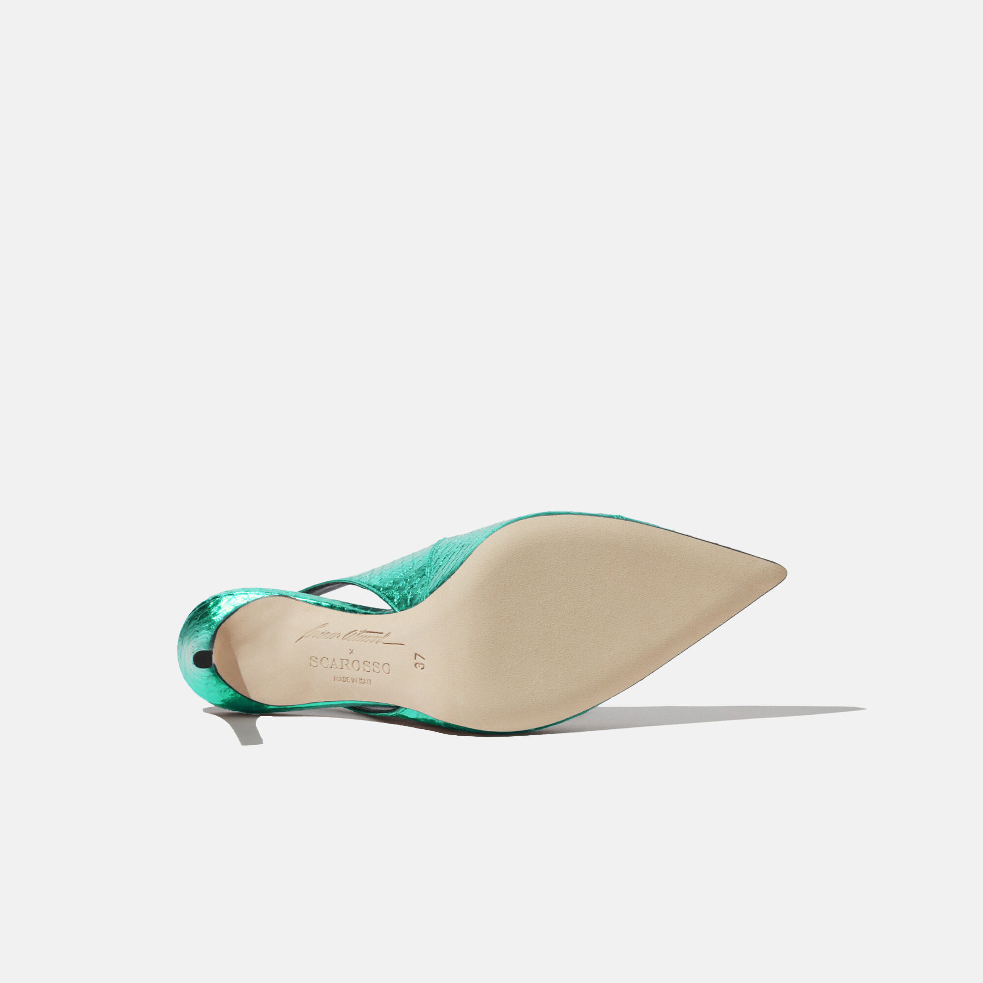 Scarosso Sutton Vert Elaphe Vert - Elaphe SUTTONPUMP