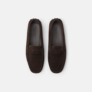 Scarosso Michael Brown Suede Dark Brown - Suede MICHAELDRIV