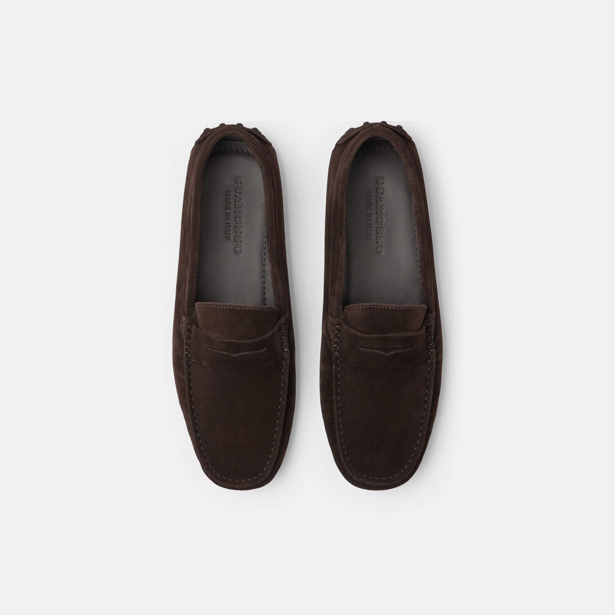 Scarosso Michael Brown Suede Dark Brown - Suede MICHAELDRIV