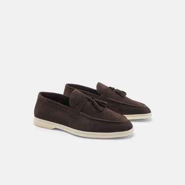 Scarosso Leandro Marron Daim Dark Brown - Suede LEANDROLOAF
