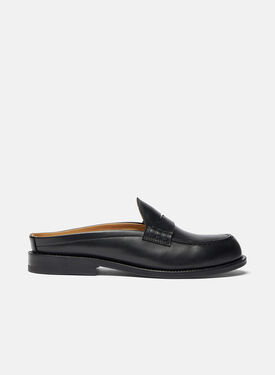 Scarosso Clementina Black Cognac - calf MONICALOAF
