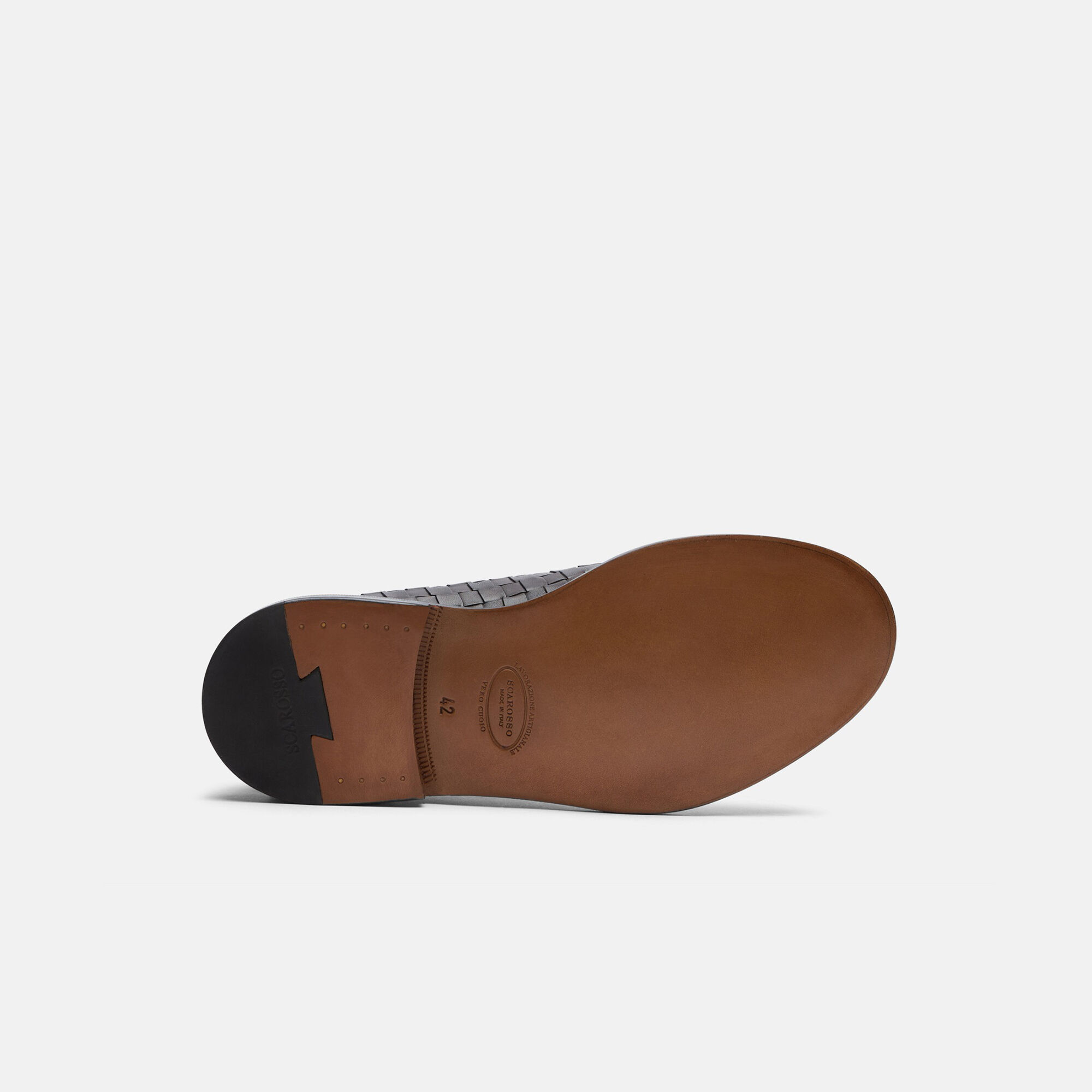 Scarosso Harry Brown Woven Brown - Calf HARRYDERB