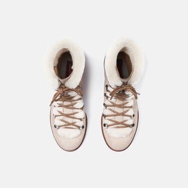 Scarosso Kat Fur Gris Daim Gris - Daim KATBOOT