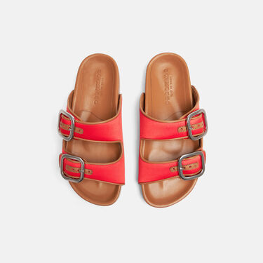 Scarosso Isa Korallenrot Satin Orange - Satin ISASAND