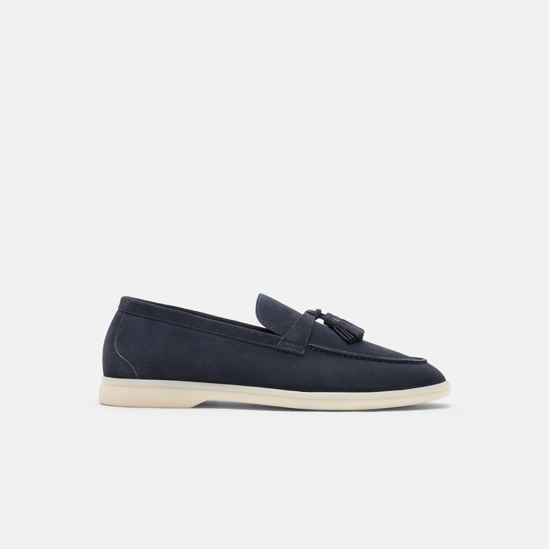 Scarosso Leandra Blau Veloursleder Blau - Veloursleder LEANDRALOAF