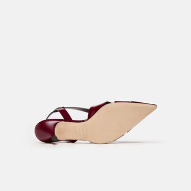 Scarosso Clio Burgundy Patent Burgundy - Patent CLIOPUMP