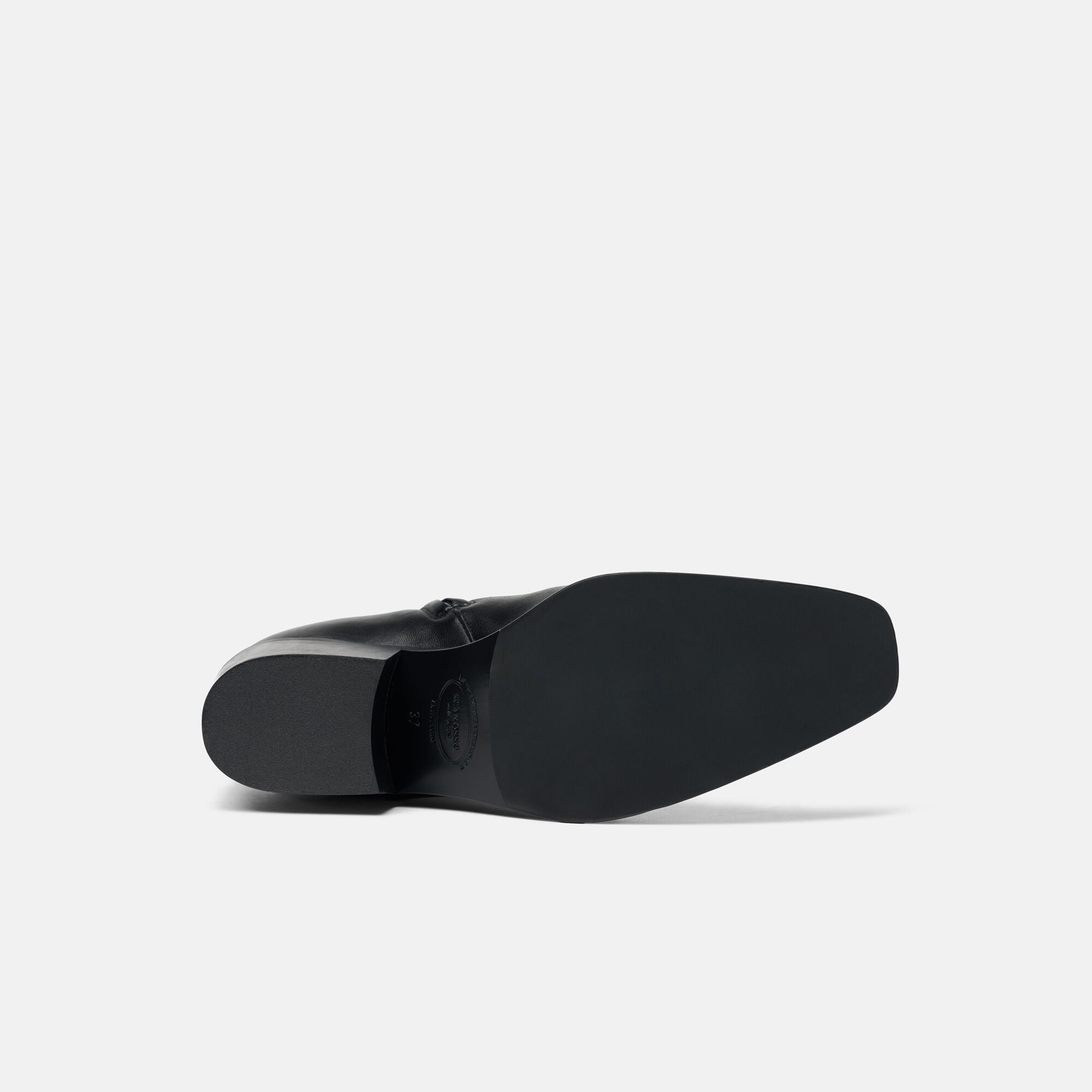 Ambra Black Scarosso: Black - Calf AMBRARBOOT