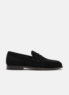 Scarosso Stefano Black Suede Black - Suede LUDOVICOLOAF