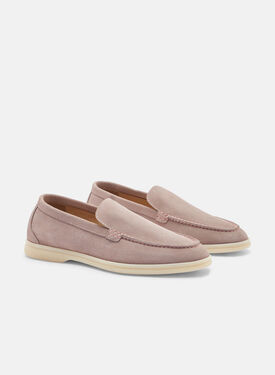 Ludovica Rosa Veloursleder Scarosso: Rosa - Veloursleder LUDOVICALOAF