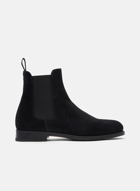 Scarosso Elena Black Suede Black - Suede ELENACHEL