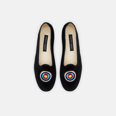 Scarosso William IV Target Noir - Velours TARGETSLIP