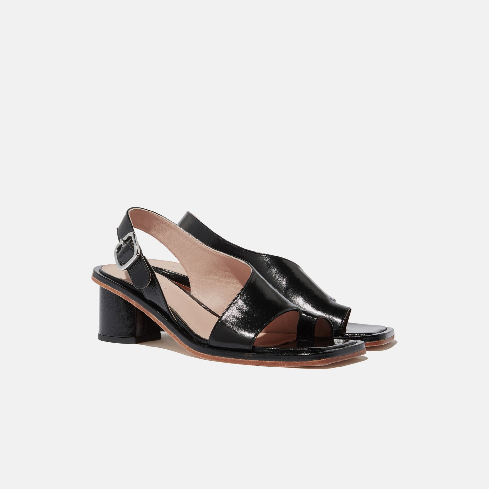 Scarosso Jill Noir Verni Noir - Cuir verni JILLSAND