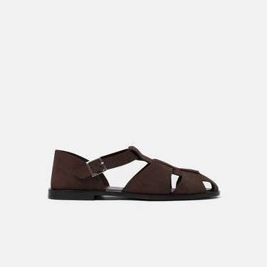 Scarosso Apollo Marrone Scamosciato Marrone - Camoscio APOLLOSAND