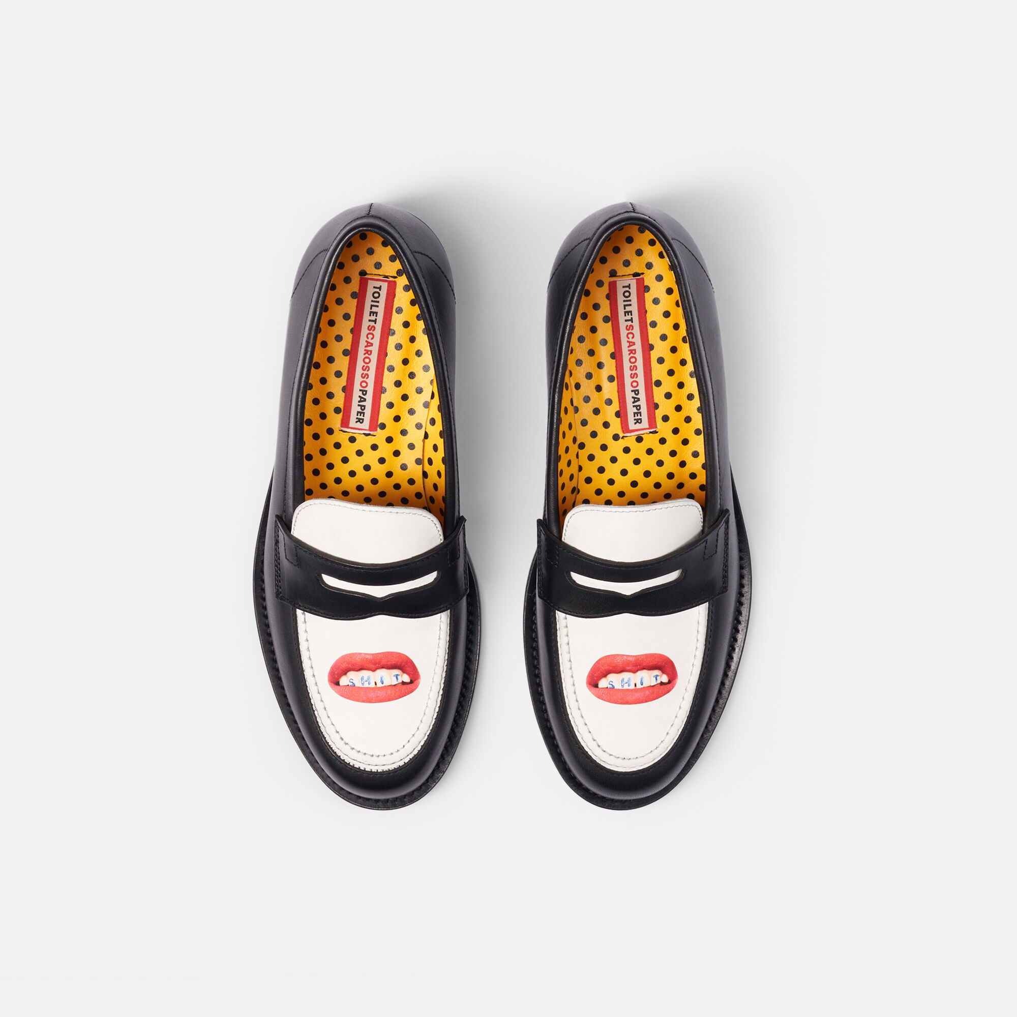 Scarosso Wash your Mouth for Her Black - Calf TOILETWLOAF