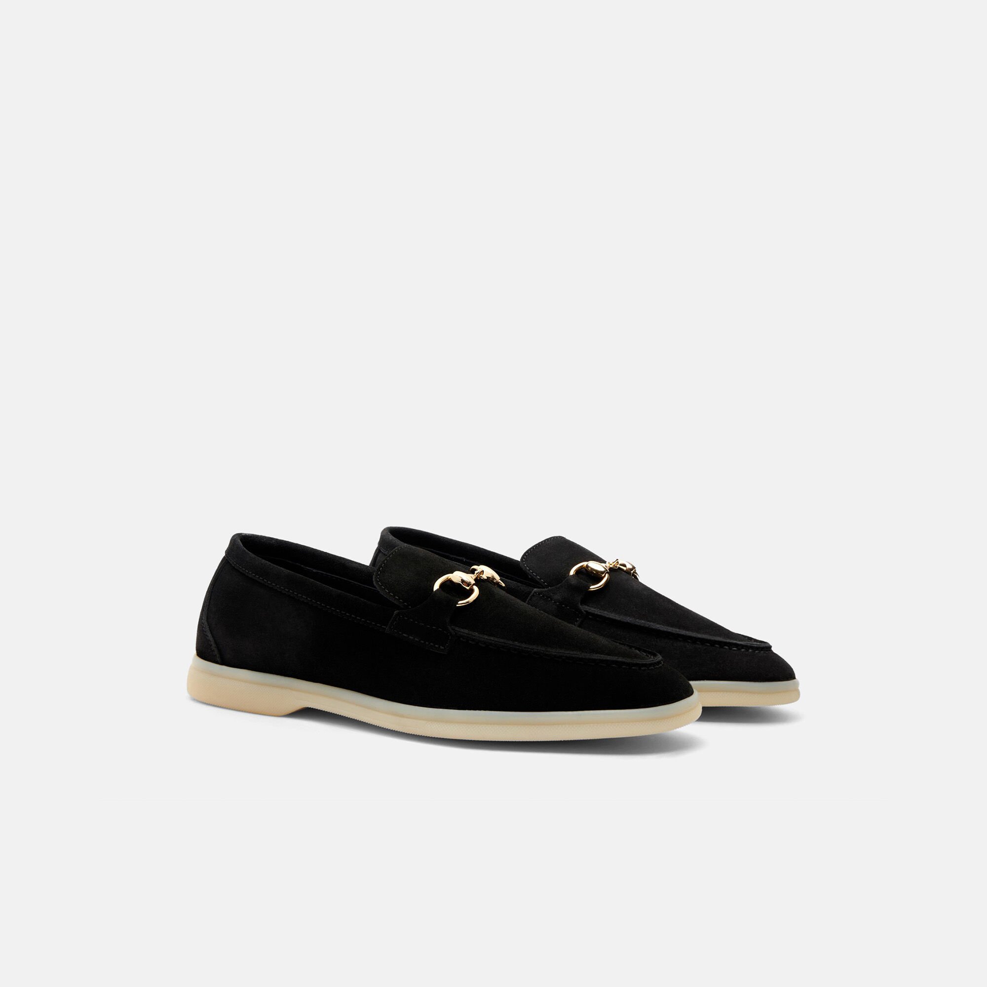 Scarosso Lilia Schwarz Veloursleder Schwarz - Veloursleder  LILIALOAF