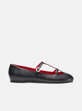 Scarosso Linda I Black Nude - Calf CARLABALL