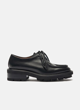 Scarosso Carolina Black Dark Brown - Suede GINEVRALOAF