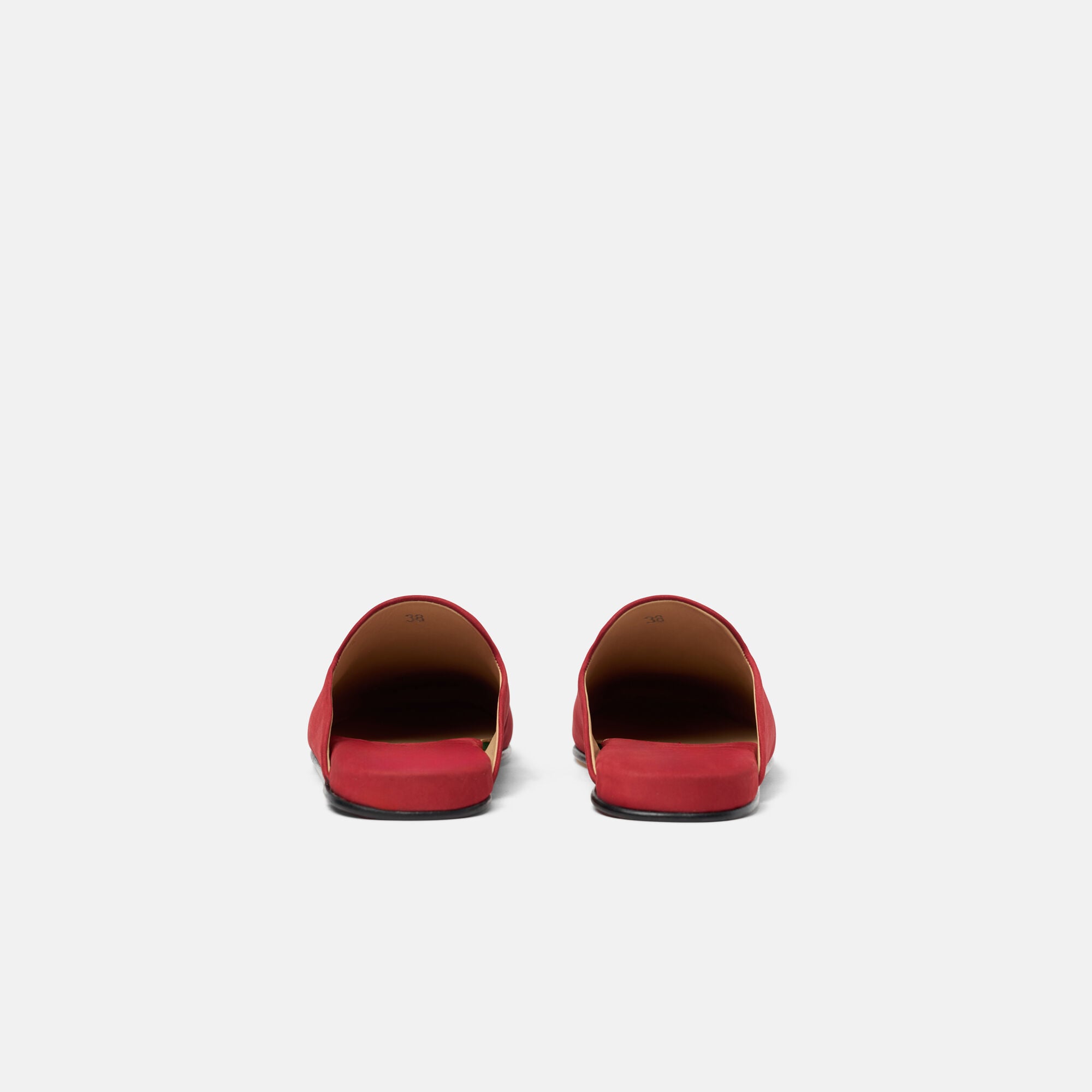 Atlas Travel Slipper Red Nubuck Scarosso: Red - Nubuck Atlas Travel Slipper Red Nubuck Scarosso: Red - Nubuck ATLASSLIP
