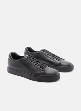 Ugo Intense Black Deerskin Scarosso: Black - Deer UGOSNEA
