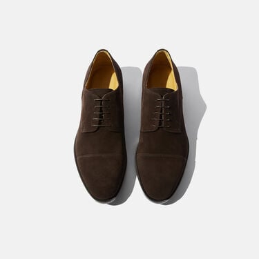 Riccardo Dark Brown Suede Scarosso: BROWN SUEDE Riccardo Dark Brown Suede Scarosso: BROWN SUEDE RICCARDODERB